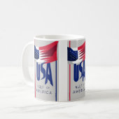 golf van amerika koffiemok (Voorkant links)