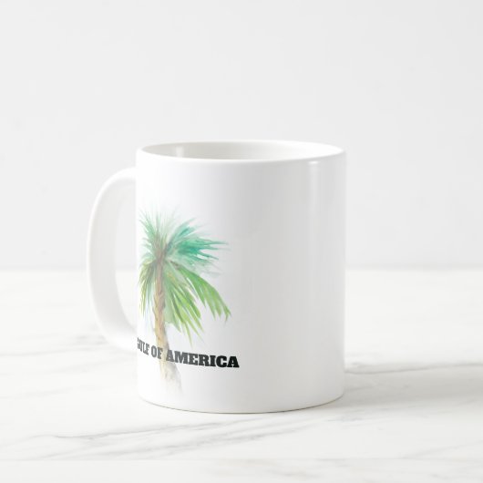 Golf van Amerika Koffiemok (Voorkant links)