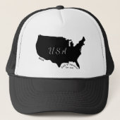 Golf van Amerika MAGA Trucker Hat Trucker Pet (Voorkant)