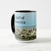 Golf van Amerika mok (Voorkant links)