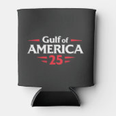 Golf van Amerika Patriotisch Amerikaanse Trump VS  Blikjeskoeler (Voorkant)