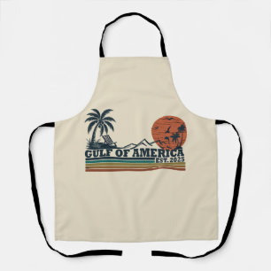 Golf van Amerika  patriottisch ontwerp Schort