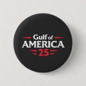 Golf van Amerika Patriottische Amerikaanse Trump U Ronde Button 5,7 Cm (Voorkant)