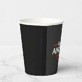 Golf van Amerika Patriottische Amerikaanse Trump V Papieren Bekers (Rechts)