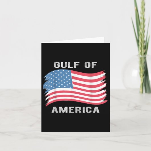 Golf van Amerika President Trump 2025 _4 Kaart (Voorkant)