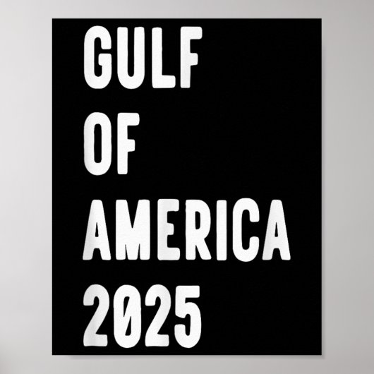Golf van Amerika President Trump 2025 _6 Poster (Voorkant)