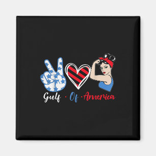 Golf van Amerika President Trump 2025 _7 Magneet