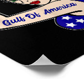 Golf van Amerika President Trump 2025 Poster (Hoek)