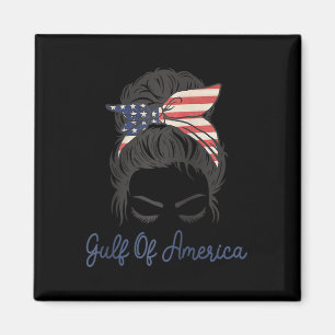Golf van Amerika President Trump 2025 Raglan Ba Magneet