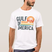 Golf van Amerika Retro Beach Vibes Design T-shirt (Voorkant)