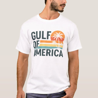 Golf van Amerika Retro Beach Vibes Design T-shirt