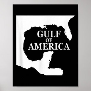 Golf van Amerika Shirt Funny Vlag van de Verenigde Poster