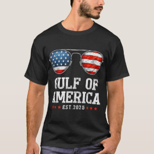 Golf van Amerika sinds 2025 rood wit en blauw T-shirt