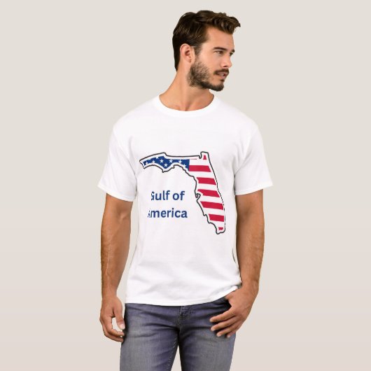 Golf van Amerika T-shirt (Voorkant volledig)