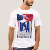 golf van amerika t-shirt (Voorkant)