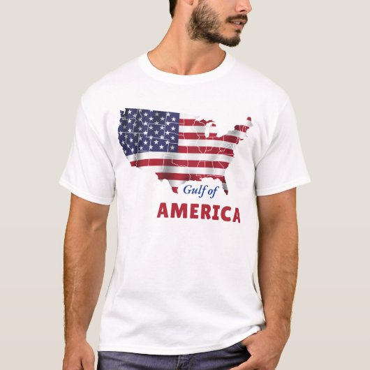 Golf van Amerika T-Shirt voor mannen of vrouwen (Voorkant)