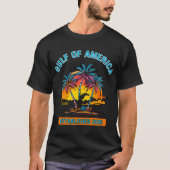 Golf van Amerika: Tropische zonsondergang 2025 T-shirt (Voorkant)