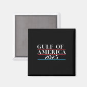 Golf van Amerika Trump 2025 Premium Magneet (Voorkant / Achterkant)