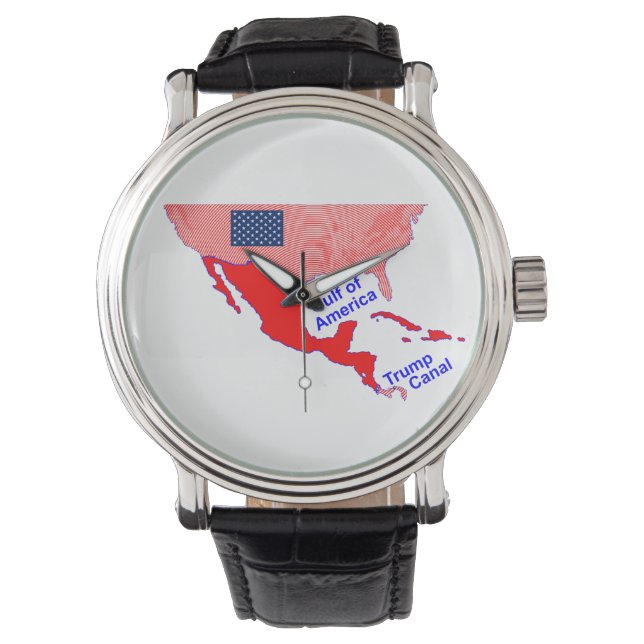 Golf van Amerika, Trump Canal Watch Horloge (Voorkant)