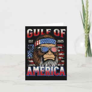 Golf van Amerika Trump Grappig Bigfoot Mexico Kaart