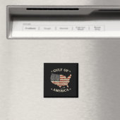 Golf van Amerika Trump groet uit de VS Magneet (Insitu (Vaatwasser))