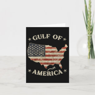Golf van Amerika Trump groet van de Patrio Kaart