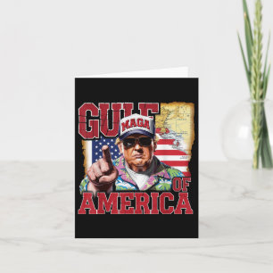 Golf van Amerika Trump groet van de Patrio Kaart