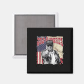 Golf van Amerika Trump groet van de Patrio Magneet (Voorkant / Achterkant)