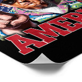 Golf van Amerika Trump groet van de Patrio Poster (Hoek)