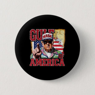 Golf van Amerika Trump groet van de Patrio Ronde Button 5,7 Cm
