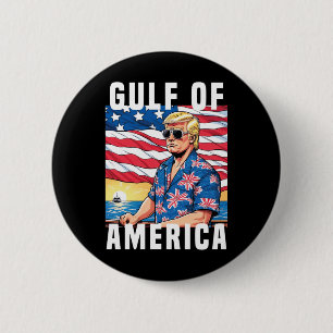 Golf van Amerika Trump groet van de Patrio Ronde Button 5,7 Cm