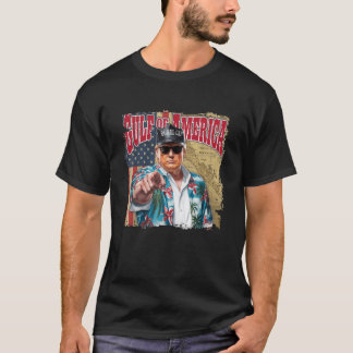 Golf van Amerika Trump Groet van de Patrio T-shirt