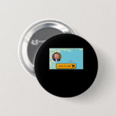 Golf van Amerika Trump Ronde Button 5,7 Cm (Voorkant /achterkant)