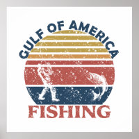 Golf van Amerika vispaal Amerikaans patriottisch