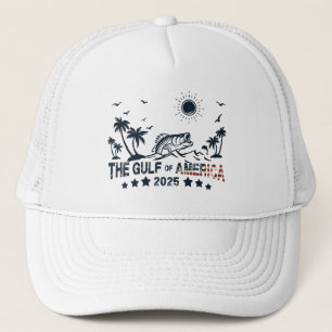 Golf van Amerika visten Patriottische Amerikaanse  Trucker Pet