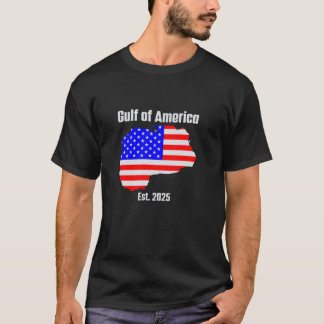 Golf van Amerika Vlag Grappige Topjes T - shirts A