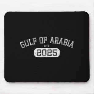 Golf van Arabië Est 2025 Trump Arabische Golf Funn Muismat