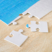 golf van bosbranden blauwe wateren legpuzzel (Zijkant)