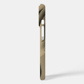 Golf van bruine en bruine moderne kunst Case-Mate iPhone case (Achterkant / Links)