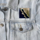 Golf van Californië Vierkante Button 5,1 Cm (In situ)