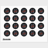Golf van de Verenigde Staten van Amerika Geschat 2 Ronde Sticker (Vel)