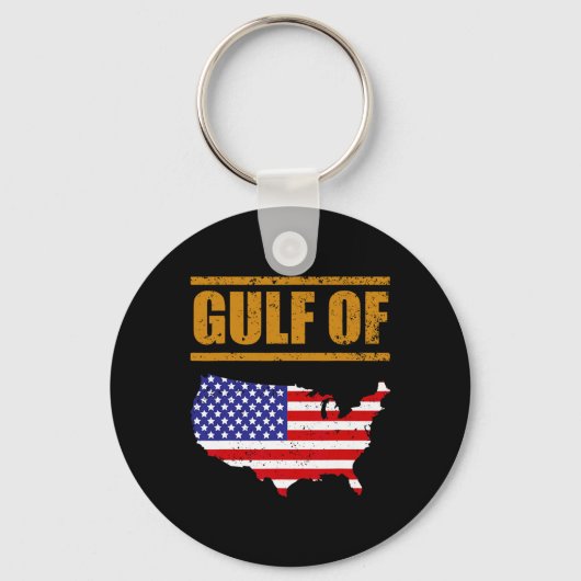 golf van de verenigde staten van amerika sleutelhanger (Voorkant)
