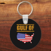 golf van de verenigde staten van amerika sleutelhanger (Voorkant)