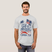 Golf van de VS Amerika 2025 Florida Amerikaanse Vl T-shirt (Voorkant volledig)