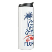 Golf van de VS Amerika 2025 Florida Amerikaanse Vl Thermosbeker (Gedraaid links)