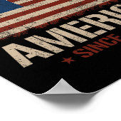 Golf van de VS Amerika EST 2025 47e Amerikaanse vl Poster (Hoek)