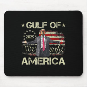 Golf van de VS Amerika Est 2025 Amerikaanse vlag T Muismat