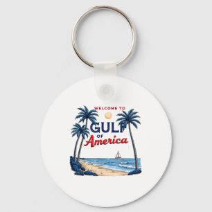 Golf van de VS Amerika EST 2025 Palm Beach Amerika Sleutelhanger