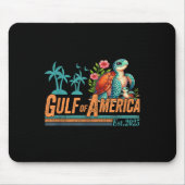 Golf van de VS Amerika EST 2025 Schildpad Golf Mex Muismat (Voorkant)