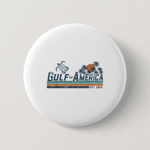 Golf van de VS Amerika EST 2025 Schildpad Golf Mex Ronde Button 5,7 Cm